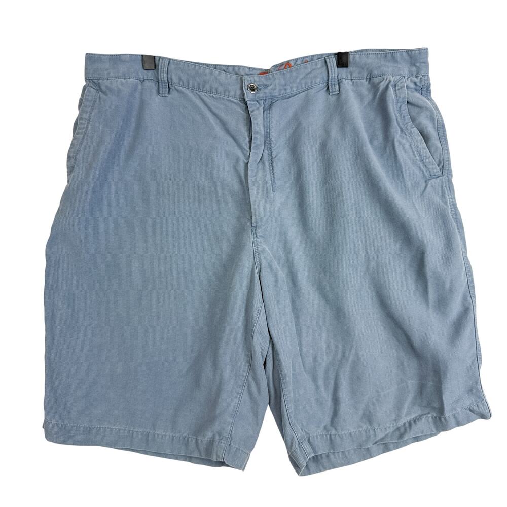 Tommy Bahama Tencel Lyocell Cotton Chino Shorts Blue 10” Mens - Size 40 - Picture 1 of 8